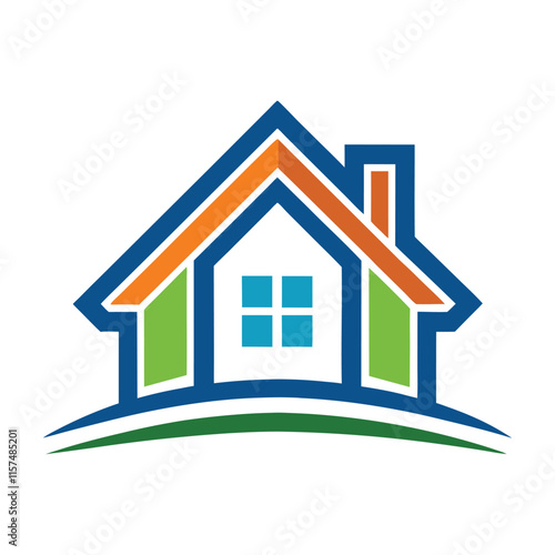 Amazing house Logo and vector illustration