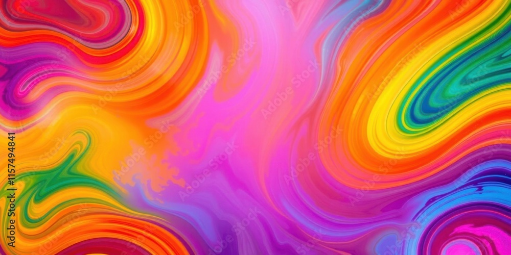 Vibrant Swirls of Colorful Abstract Art Reflecting Energy and Movement with Vivid Hues of Pink, Red, Orange, Yellow, Green, Blue in a Dreamlike Composition Vibrant Swirls of Colorful Abstract Art Reflecting Energy and Movement with Vivid Hues of Pink, Red, Orange, Yellow, Green, Blue in a Dreamlike Composition