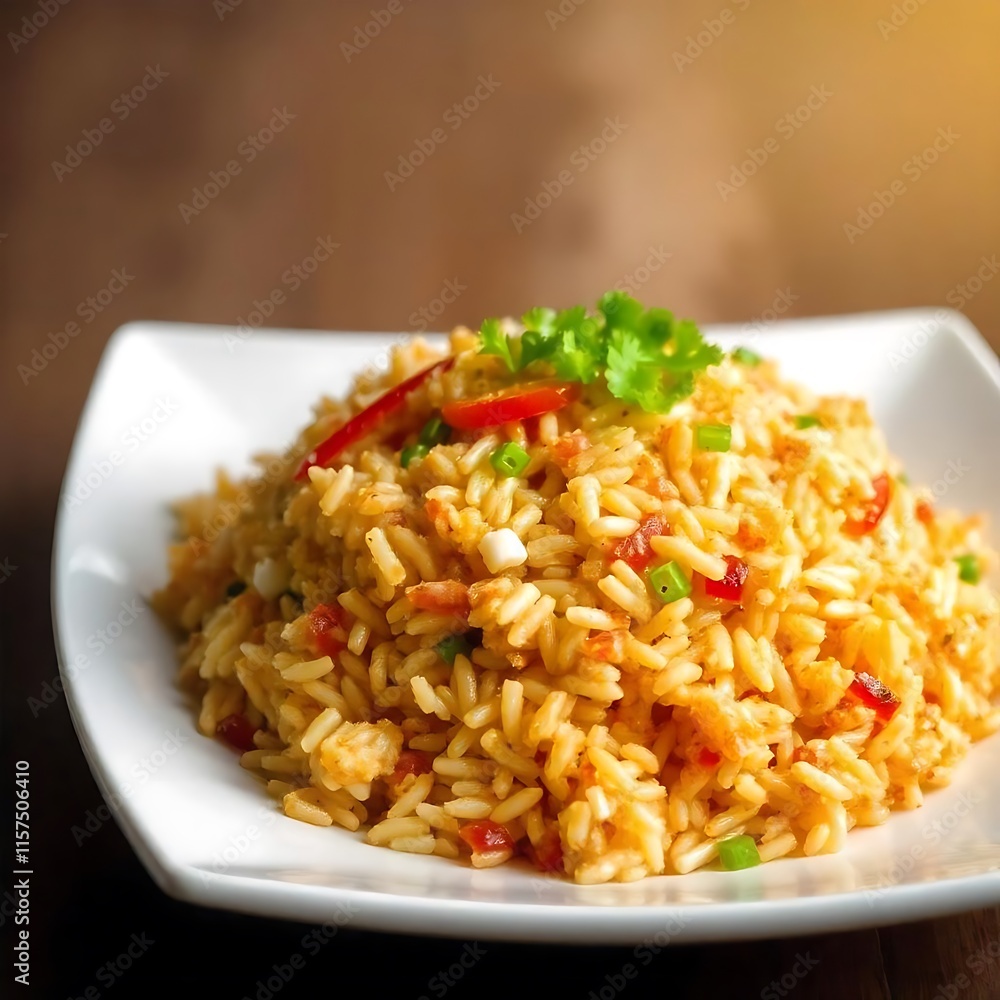 Beautiful Image of Delicious Fried Rice Beautiful Image of Delicious Fried Rice