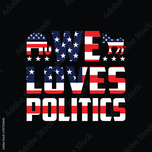 new USA political t shirt design 