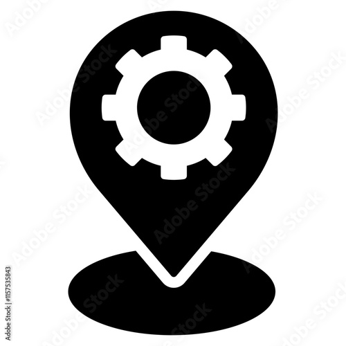 Location Glyph Icon