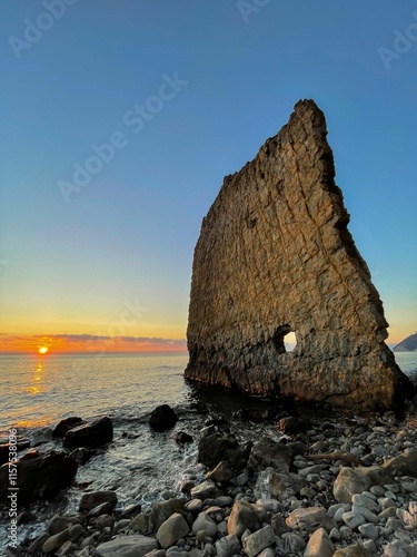 Rock Parus on the Black Sea coast