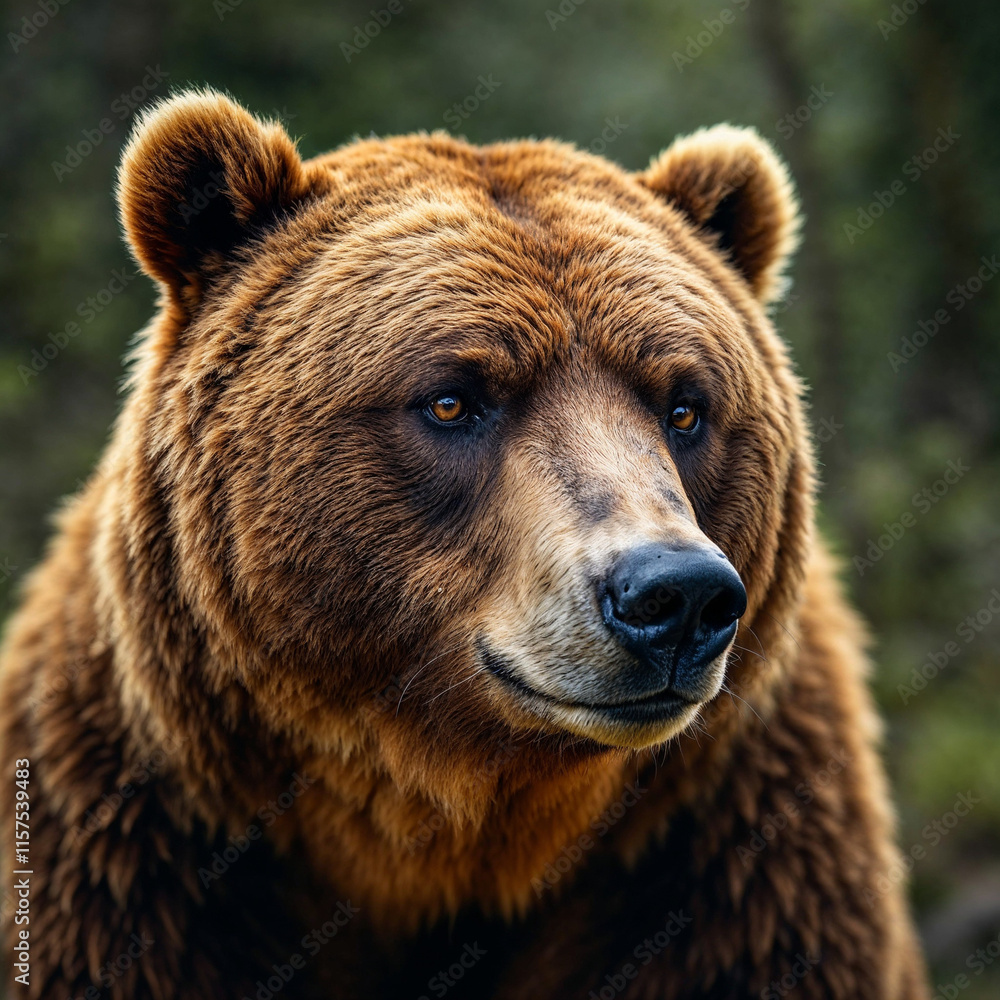 Concept photo of a bear with space for text Concept photo of a bear with space for text