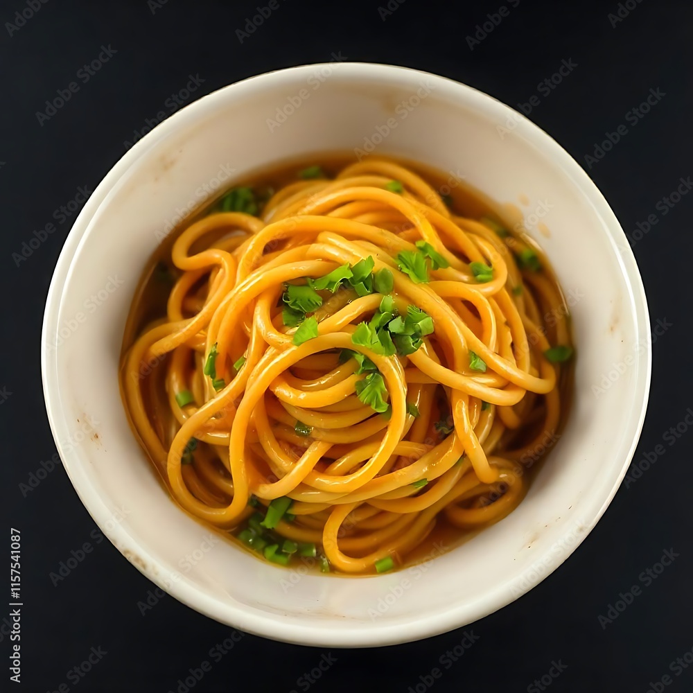 Beautiful Image of Delicious Noodles Beautiful Image of Delicious Noodles