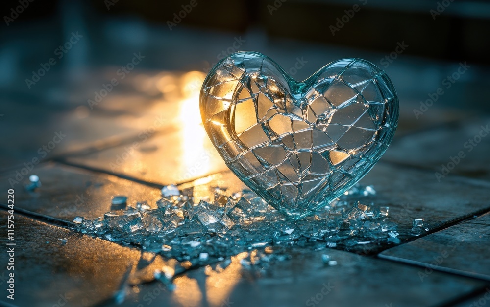 A Shattered Glass Heart