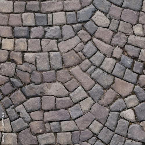 Seamless texture of pavement tiles.
