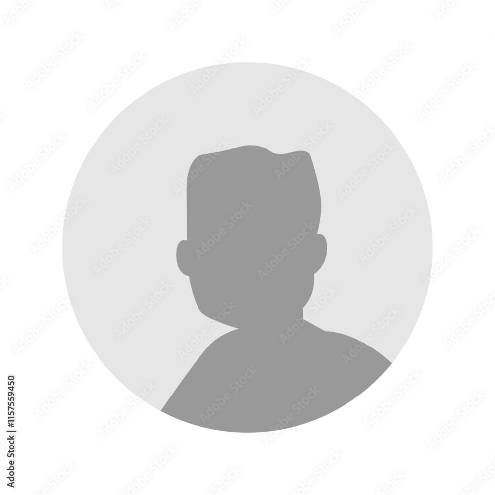 Vector flat illustration in grayscale. Icons of man and woman. Avatar, user profile, person icon, profile picture. Suitable for social media profiles, icons, screensavers and as a template. Vector flat illustration in grayscale. Icons of man and woman. Avatar, user profile, person icon, profile picture. Suitable for social media profiles, icons, screensavers and as a template.