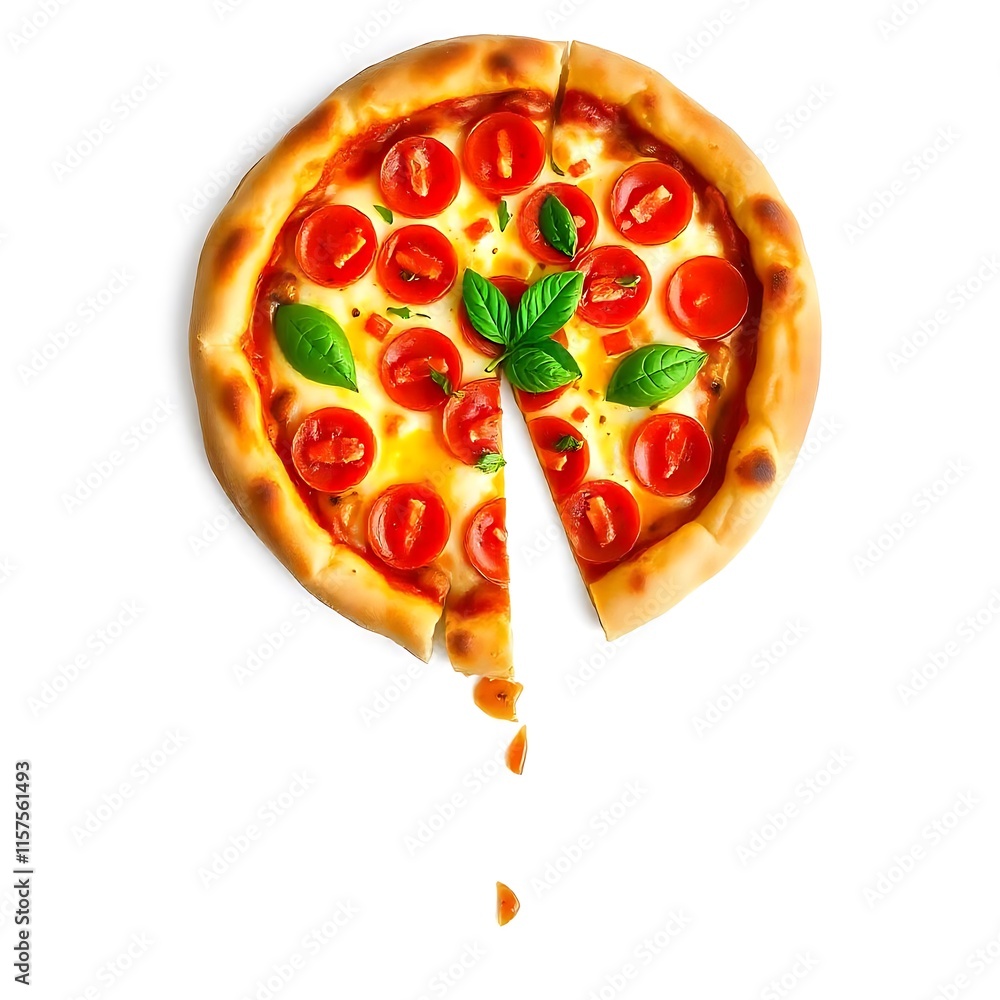Beautiful Image of Delicious Pizza Beautiful Image of Delicious Pizza