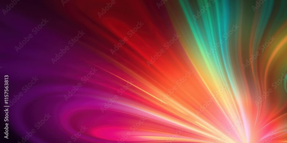 Obraz premium Vibrant Abstract Background with Colorful Swirls and Flowing Light Creating a Dynamic and Energetic Atmosphere for Creative Projects and Designs