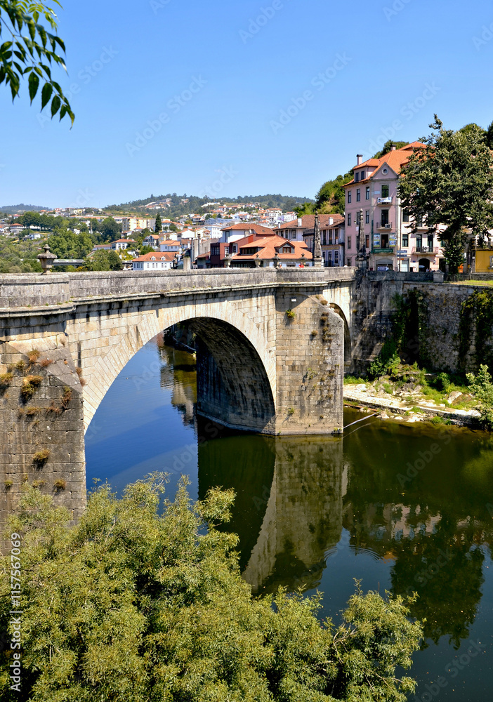 Portugal's Amarante: Images of the São Gonçalo Bridge & Tâmega River