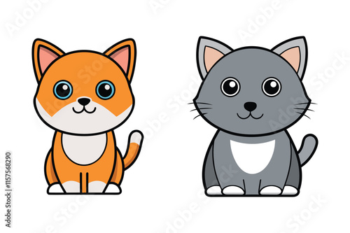 set of cats icon