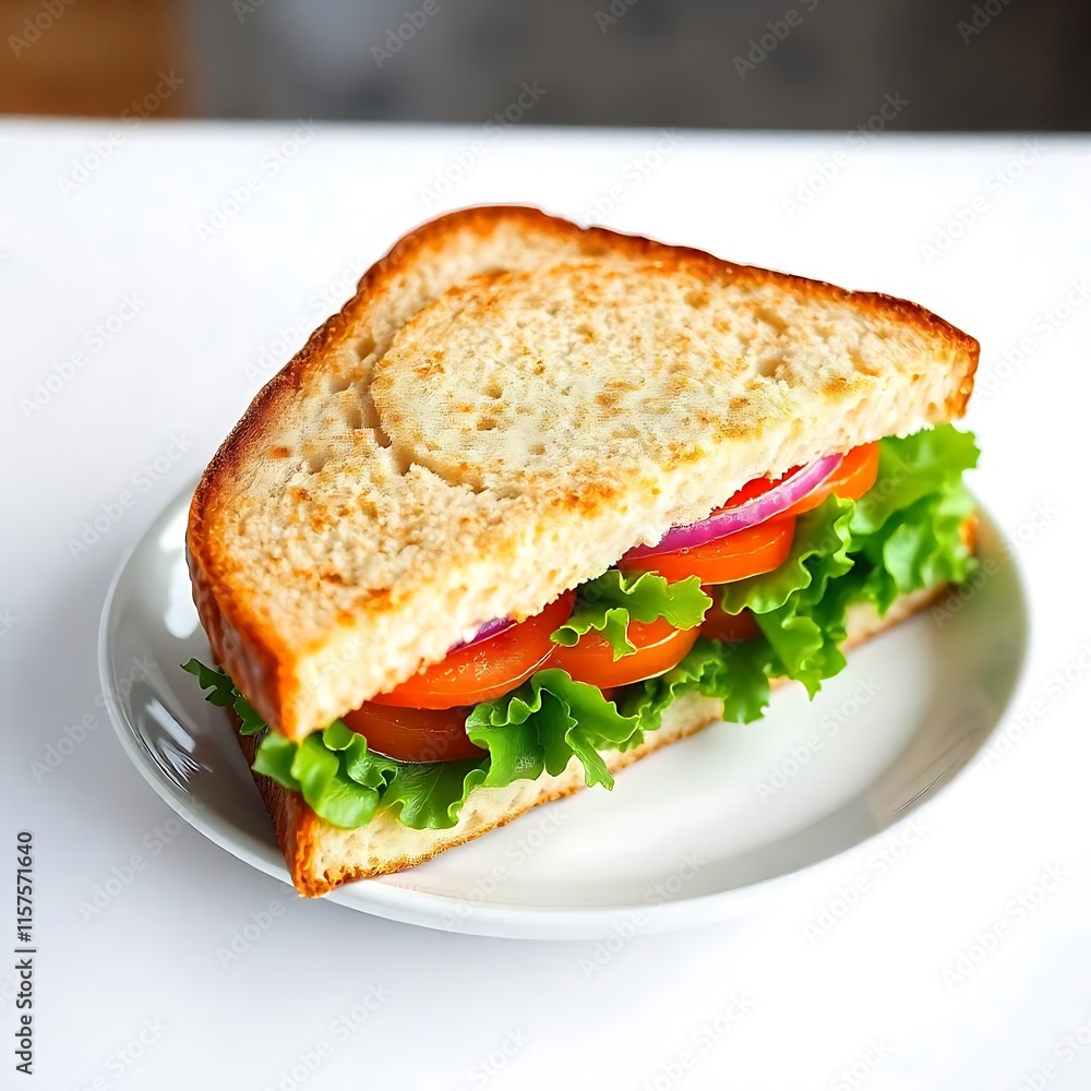 Beautiful Image of Delicious Sandwich Beautiful Image of Delicious Sandwich