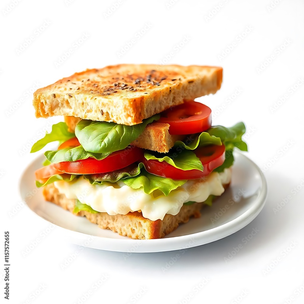Beautiful Image of Delicious Sandwich Beautiful Image of Delicious Sandwich