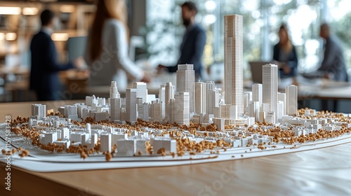 Wallpaper Mural Business experts are developing a digital smart city concept using advanced technology. Torontodigital.ca