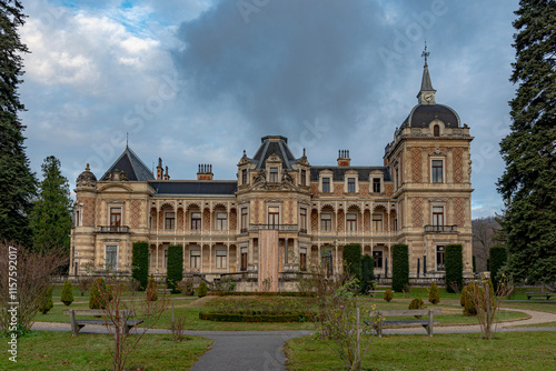 Obraz na płótnie Hermes villa in Vienna w salonie
