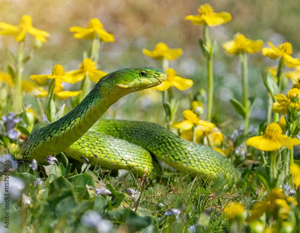 Obraz premium Im Frühling auf der Wiese
