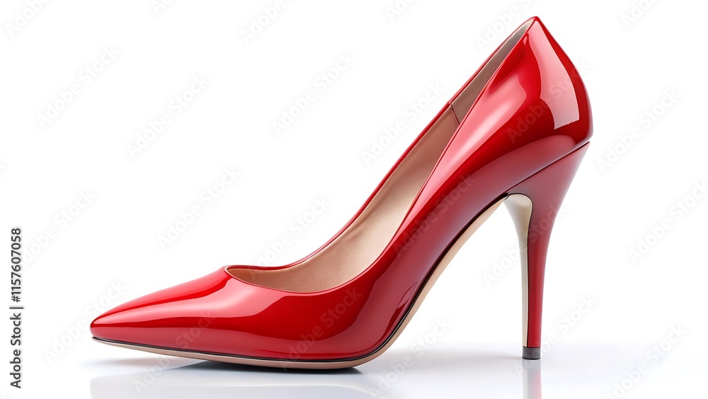 Pointed toe and a stiletto heel Pointed toe and a stiletto heel