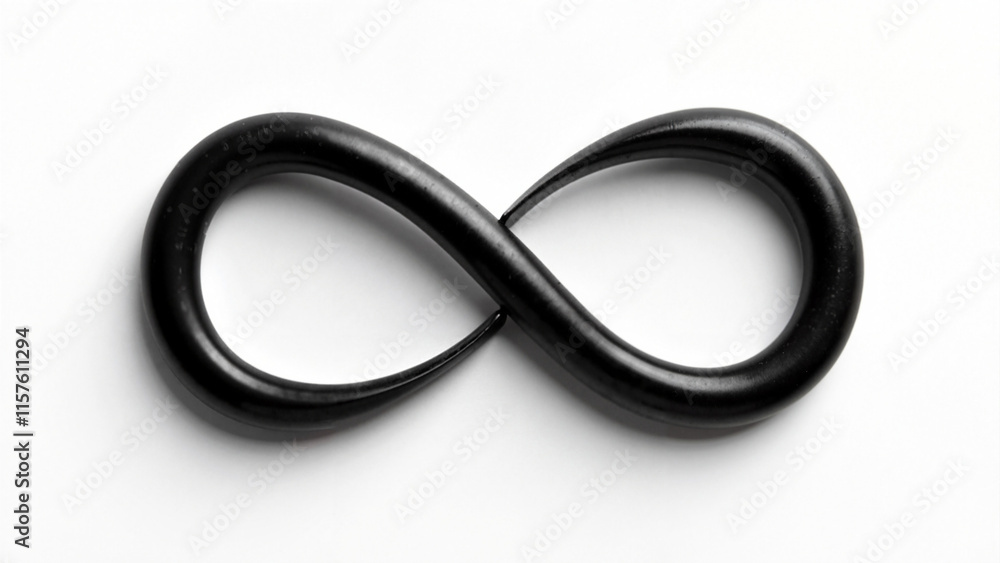 Sleek Black Infinite Symbol on White Background: Versatile for Branding, Marketing, and Digital Projects Sleek Black Infinite Symbol on White Background: Versatile for Branding, Marketing, and Digital Projects