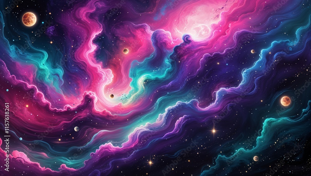 Cosmic Nebulae: A Vivid Journey Through the Universe’s Colors and Stars Cosmic Nebulae: A Vivid Journey Through the Universe’s Colors and Stars