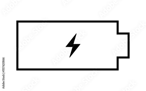 Free Download battery Charge icon Horizontal vector illustration - GFXLoad