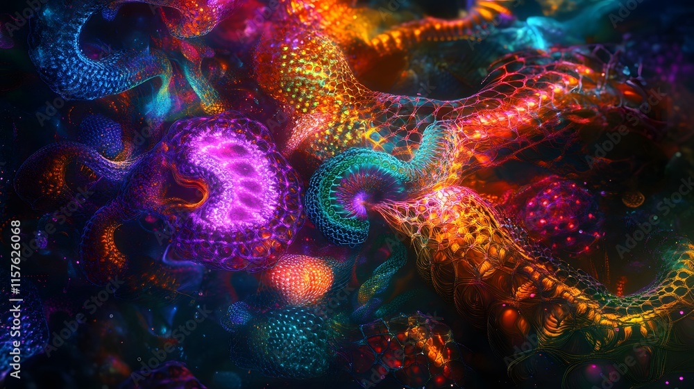 Colorful Neural Pathways in the Human Mind Colorful Neural Pathways in the Human Mind
