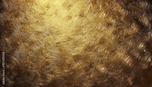 Shiny gold foil background texture