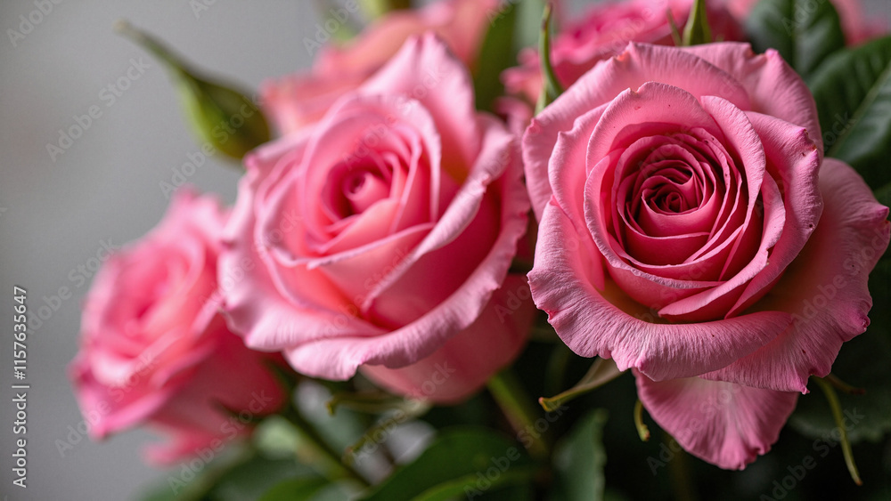 Exquisite Pink Roses Bouquet: Perfect for Wedding Invitations, Floral Ads, and Romantic Greeting Cards Exquisite Pink Roses Bouquet: Perfect for Wedding Invitations, Floral Ads, and Romantic Greeting Cards