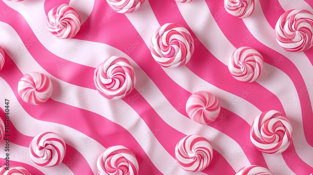 Candy stripe pattern wallpaper Candy stripe pattern wallpaper