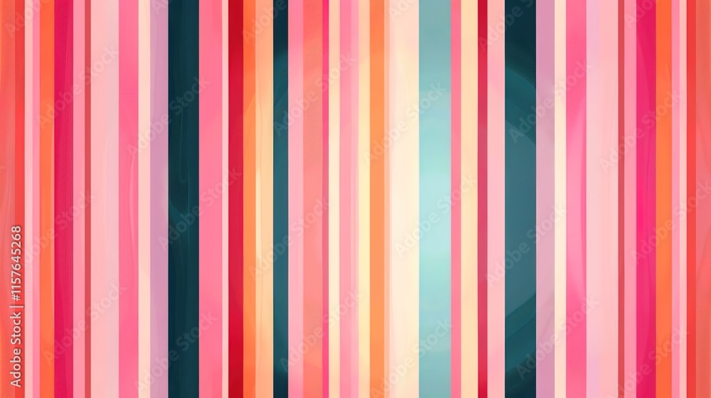 Obraz premium Sweet candy stripe pattern wallpaper