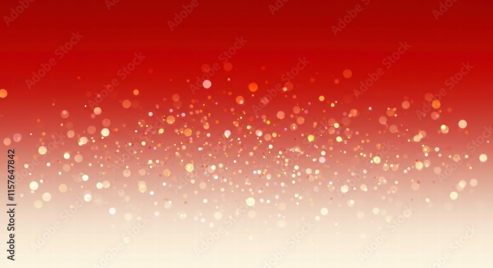 Obraz premium Red and Gold Festive Sparkles 