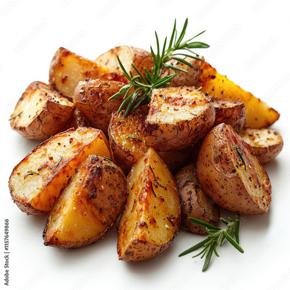 roasted potatoes with rosemary