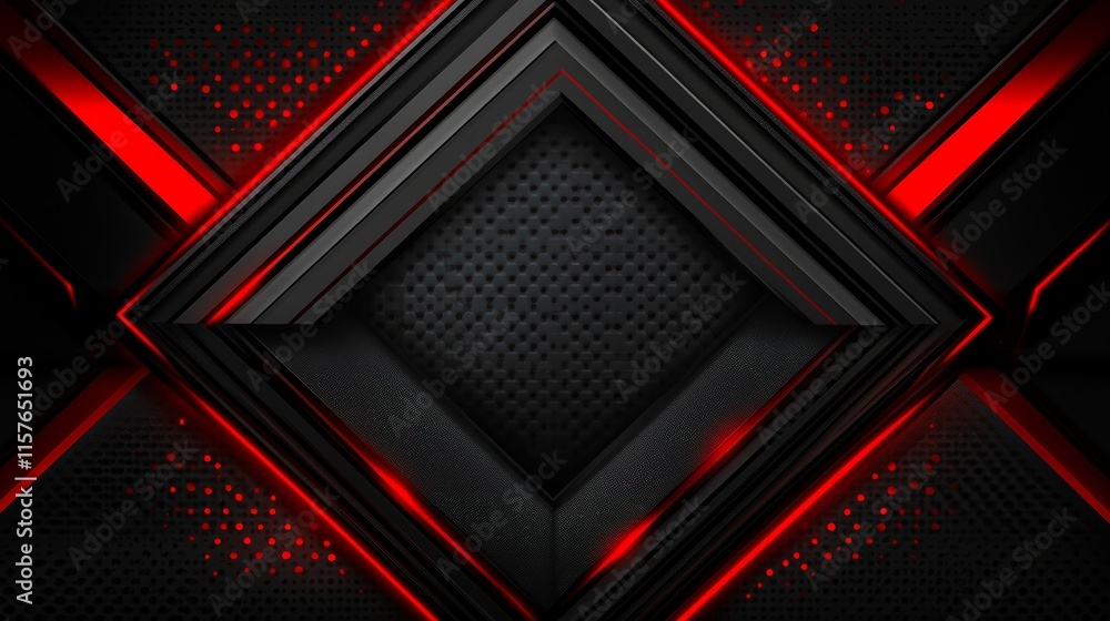 Abstract dark red and black geometric background Abstract dark red and black geometric background