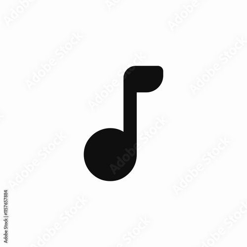 music note icon sign vector