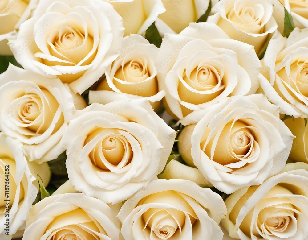 bouquet of white beautiful roses background closeup shot valentine's day celebration concept bouquet of white beautiful roses background closeup shot valentine's day celebration concept