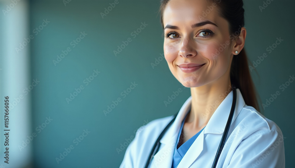Confident Doctor Portrait - Healthcare Professional Confident Doctor Portrait - Healthcare Professional