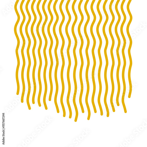 Instant noodle pattern. Instant noodle symbol. Noodle seamless pattern vector