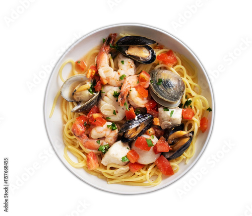 prawn and clams pasta recipe