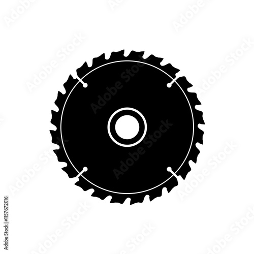 Circular saw blade - vector illustration
