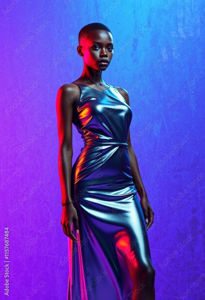 Neon-Illuminated Metallic Style Neon-Illuminated Metallic Style