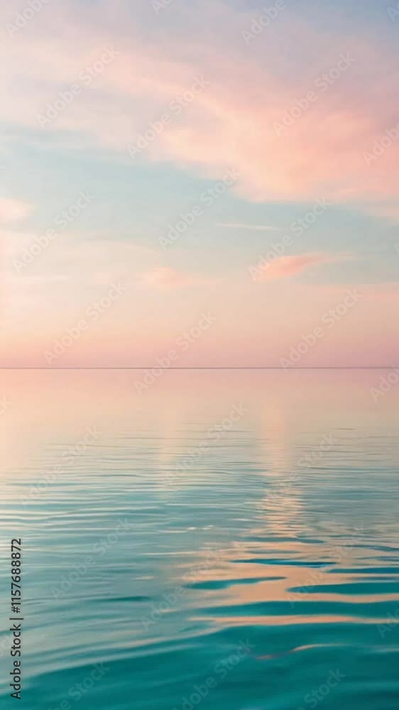 Majestic colorful sunset reflected in calm water surface
Majestic colorful sunset reflected in calm water surface