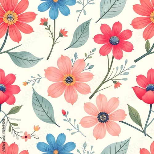 decorative floral digital background wallpaper pattern photo