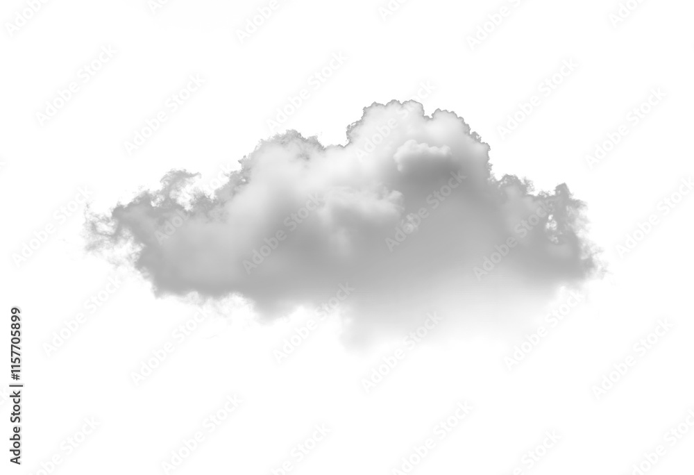 Clean white cloud transparent backgrounds special effect Clean white cloud transparent backgrounds special effect