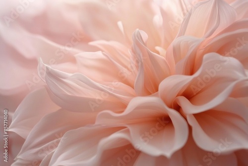 Wallpaper Mural A close up of a flower with a soft pink hue Torontodigital.ca