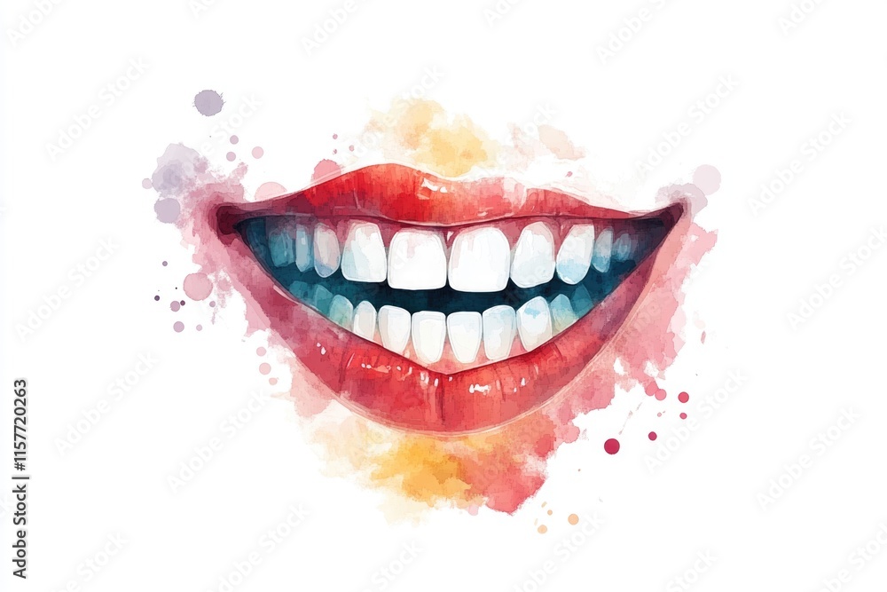 A close up shot of a person's mouth with a toothbrush, great for illustrating oral hygiene or dental care A close up shot of a person's mouth with a toothbrush, great for illustrating oral hygiene or dental care
