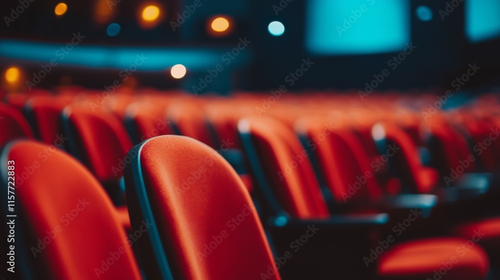 Modern Seminar Hall with Comfortable Seating Modern Seminar Hall with Comfortable Seating