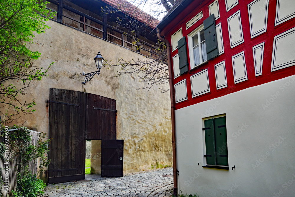 Nördlingen an der Löpsinger Mauer