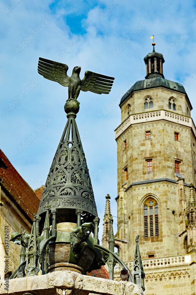 Nördlingen Marktbrunnen