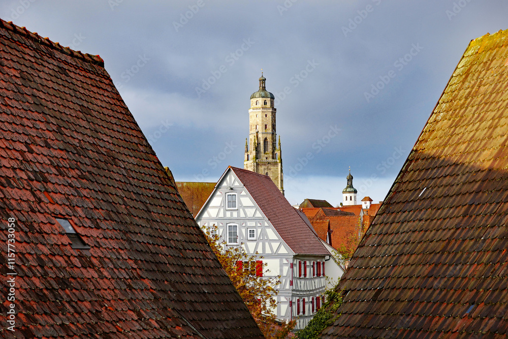 Nördlingen St. Georgs Kirche Turm