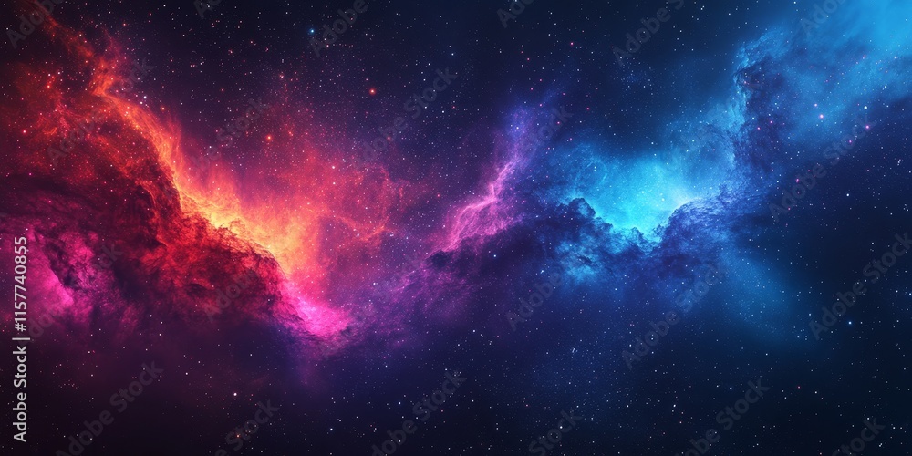 cosmic gradients shift into vibrant dynamic patterns., Generative AI cosmic gradients shift into vibrant dynamic patterns., Generative AI