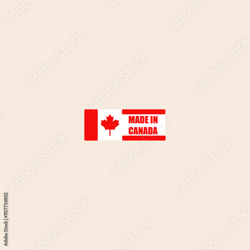 Made in CANADA logo icon flat vector design. Free Download Made in CANADA logo icon flat vector design. - GFXLoad